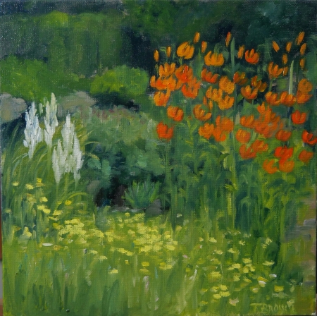 Dancing Lilies II by artist Tammy Brown